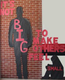 It's not big to make someone else feel small
